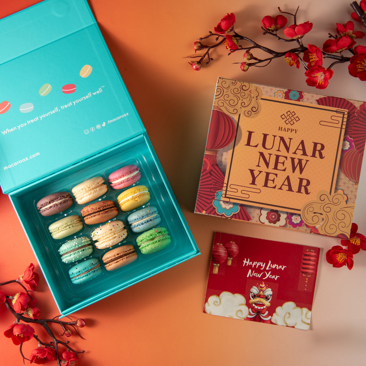 Lunar New Year &#39;Surprise Me&#39; Macaron Box