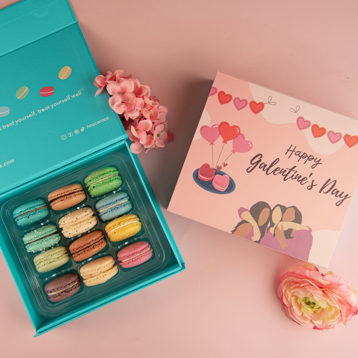 Galentine&#39;s / Valentine&#39;s &#39;Surprise Me&#39; Macaron Box