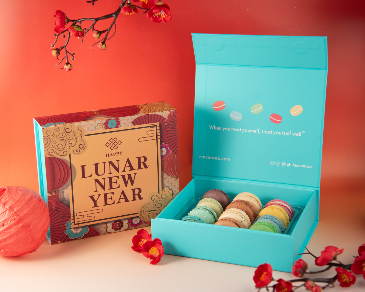 Lunar New Year &#39;Surprise Me&#39; Macaron Box