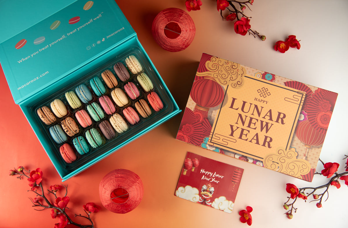 Lunar New Year &#39;Surprise Me&#39; Macaron Box