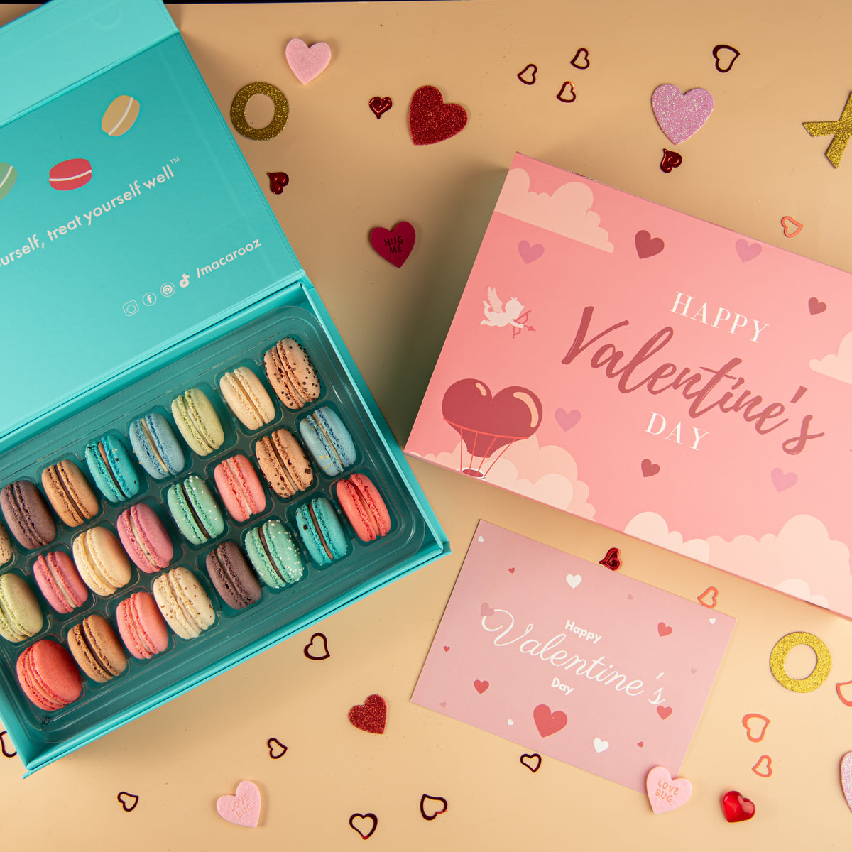 Galentine&#39;s / Valentine&#39;s &#39;Surprise Me&#39; Macaron Box